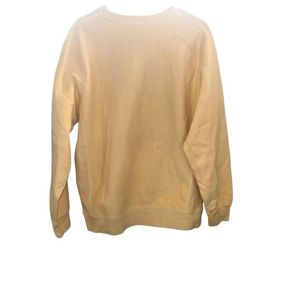 Primitive Skateboarding M Crewneck mushroom skeleton Elevator Washed tan peace - Picture 2 of 5